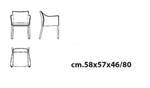 CAP KRZESŁO CAPPELLINI - obrazek 7