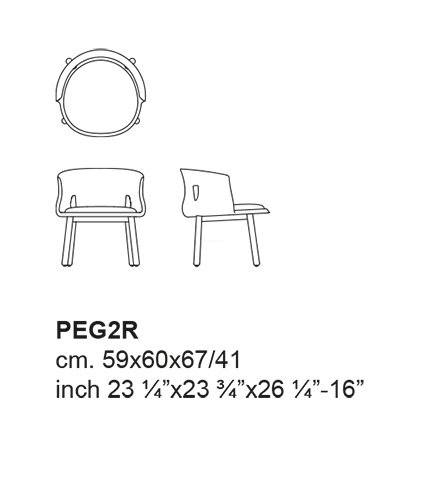 PEG FOTEL CAPPELLINI - obrazek 18