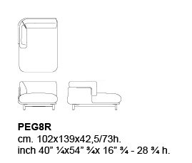 PEG SZEZLONG CAPPELLINI - obrazek 4