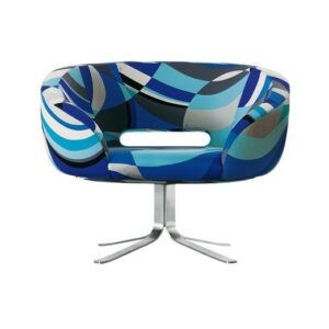 RIVE DROITE FOTEL VELVET AND COTTON PUCCI CAPPELLINI