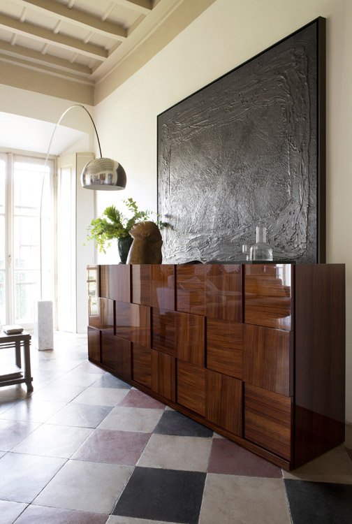BUFET QUADRO ROSEWOOD CAPODOPERA