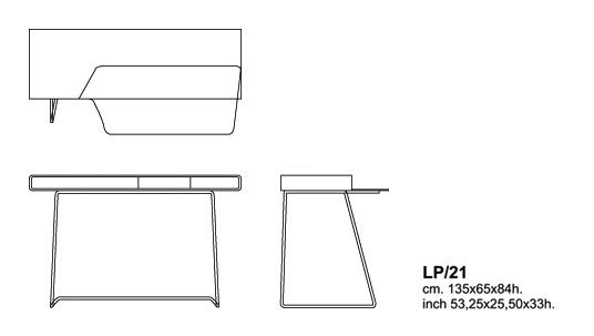LOOP BIURKO CAPPELLINI - obrazek 4