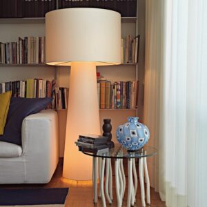 LAMPA PODŁOGOWA BIAŁA BIG SHADOW 198,5 H CAPPELLINI