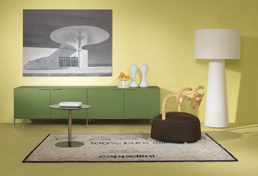 LAMPA PODŁOGOWA BIAŁA BIG SHADOW 198,5 H CAPPELLINI - obrazek 10