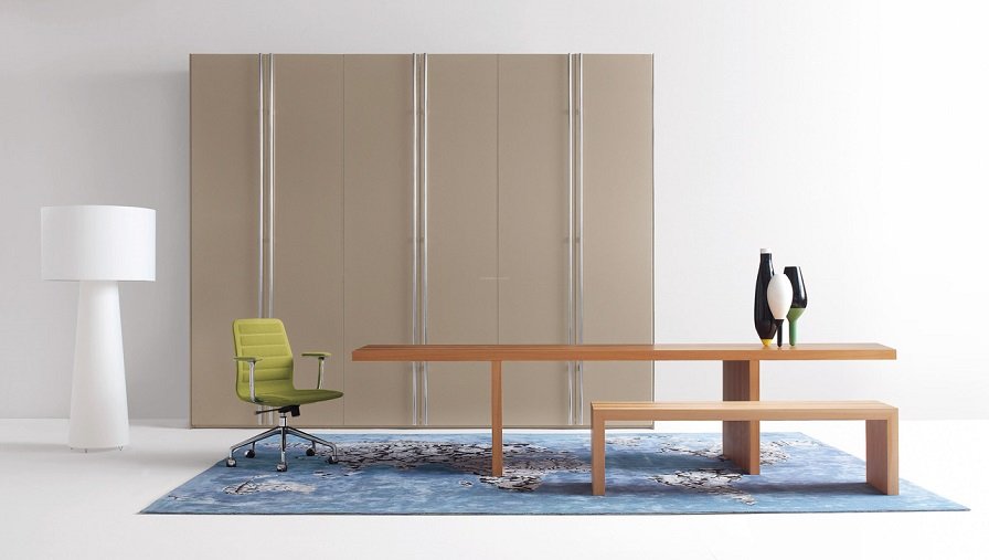 LAMPA PODŁOGOWA BIAŁA BIG SHADOW 198,5 H CAPPELLINI - obrazek 3