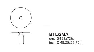 STÓŁ BOTTLE CAPPELLINI - obrazek 4