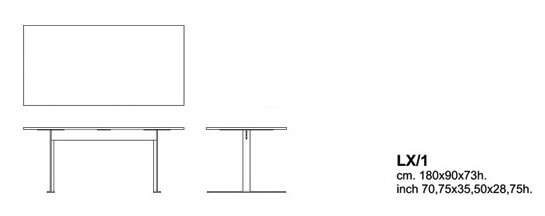 STÓŁ LUXOR 180 CM CAPPELLINI - obrazek 5