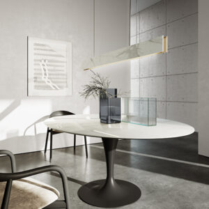 STOLIK OWALNY FLUTE