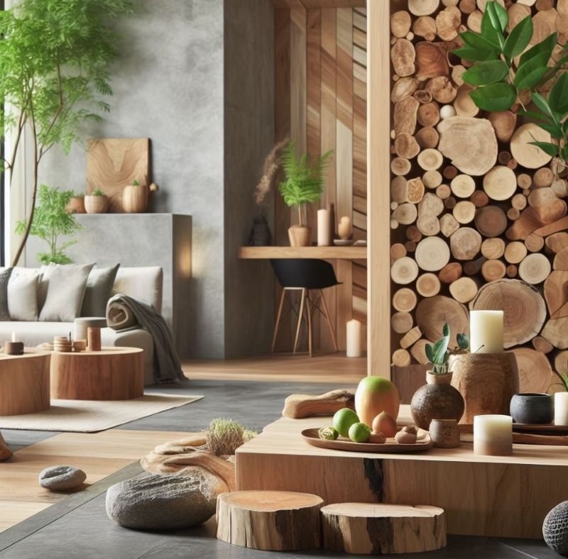 Rola naturalnych tekstur w aranżacji wnętrz, źródło: https://www.lorddecor.com/