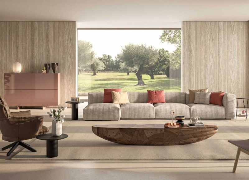Długa kanapa Oblong Plus Cappellini / Mellowform