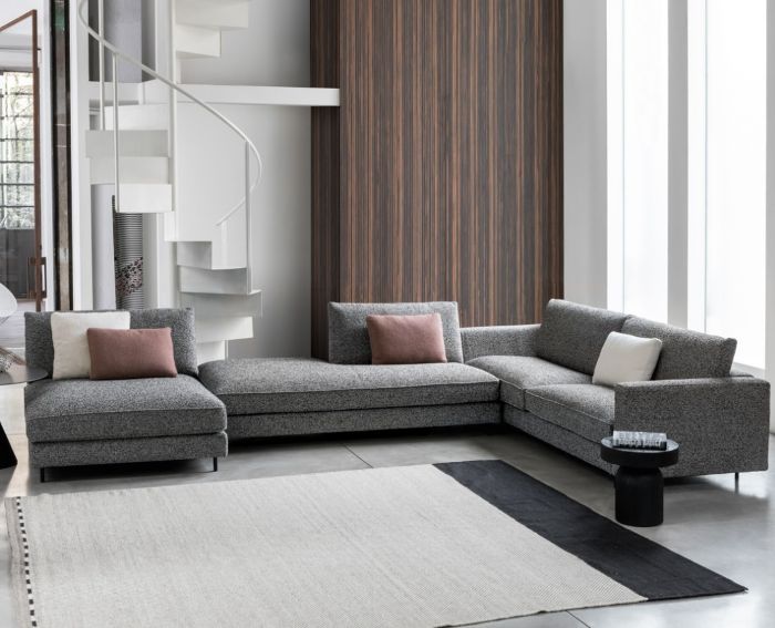 Klasyczna sofa modułowa Flexteam / Mellowform