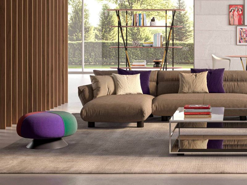 Zestaw designerskich mebli wypoczynkowych do salonu Cappellini / Mellowform.pl