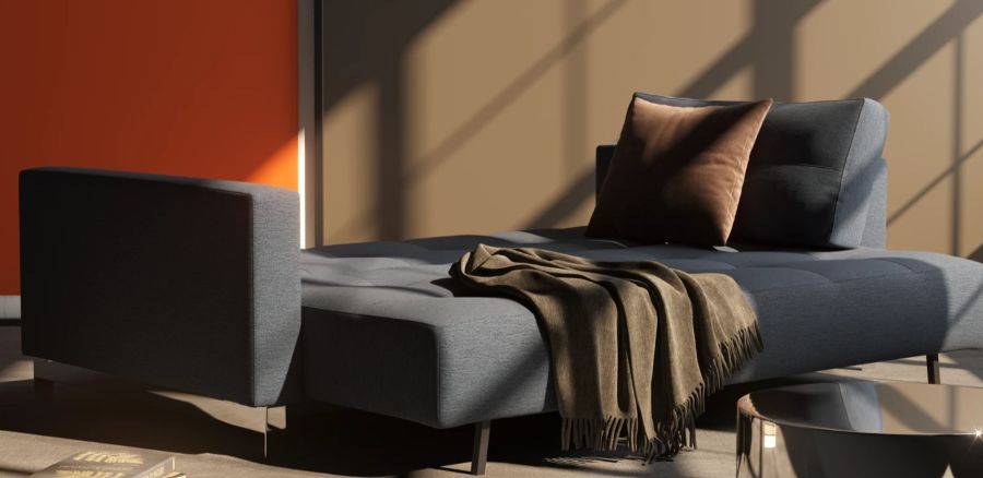 Rozkładana sofa z funkcją spania Cassius Deluxe Innovation / Mellowform