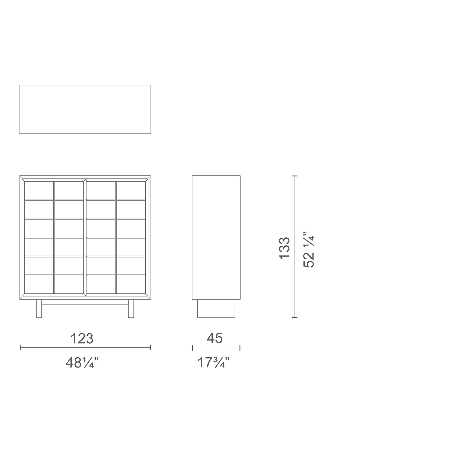 WŁOSKA KOMODA RETI-CO CABINET, CAPPELLINI - obrazek 9
