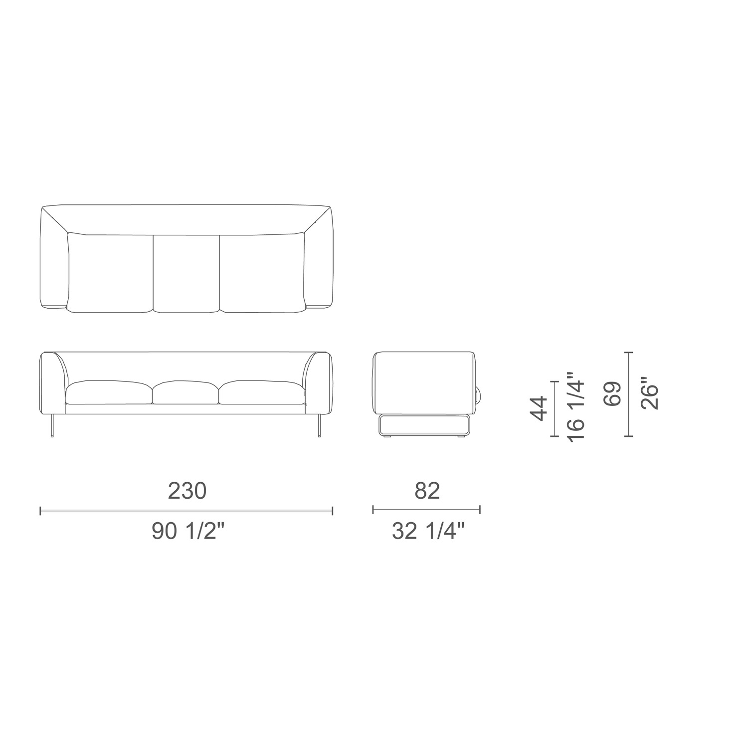 SOFA MODUŁOWA ELAN CAPPELLINI