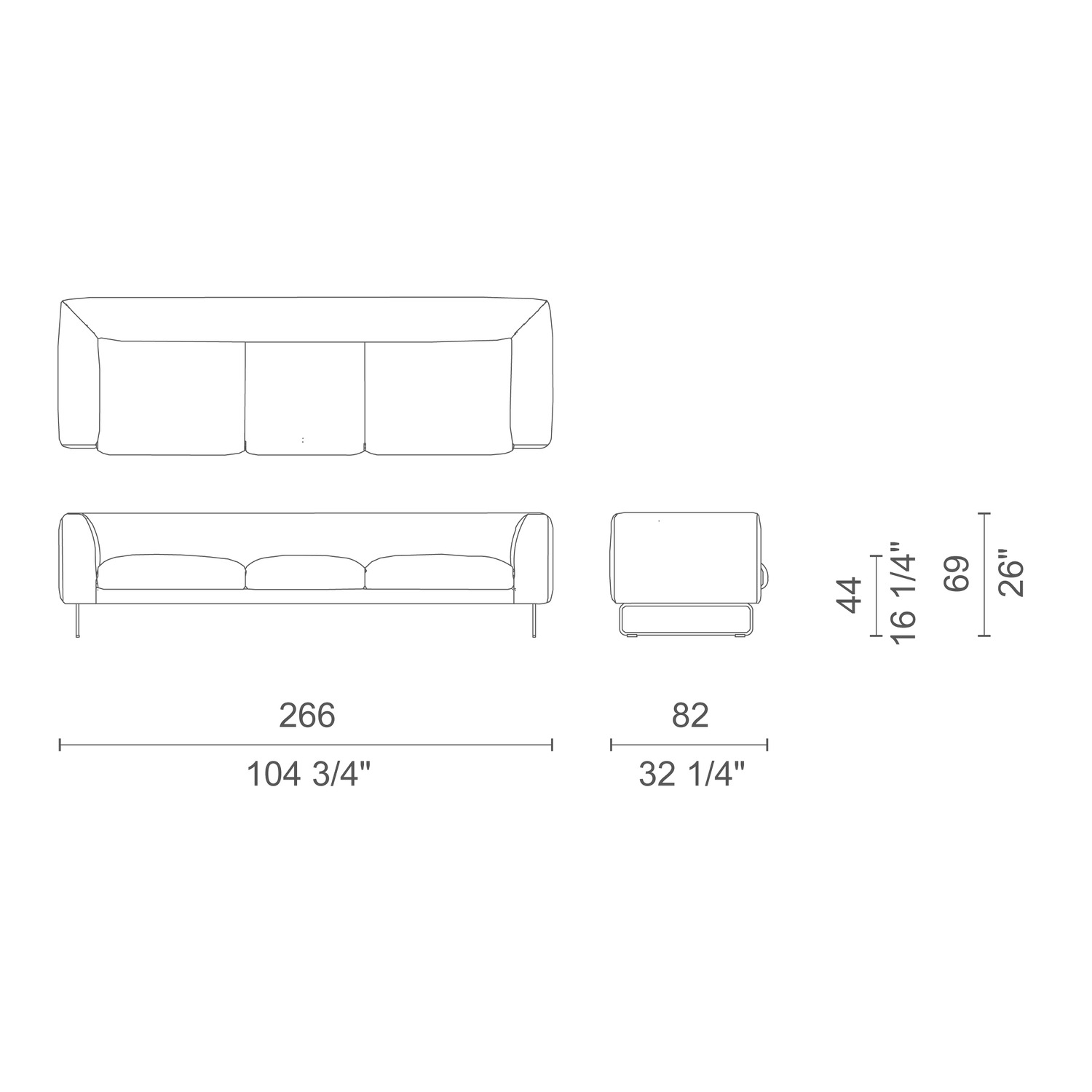 SOFA MODUŁOWA ELAN CAPPELLINI